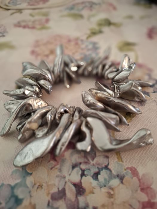 Bratara perle baroc o perla poate avea intre3-5 cm