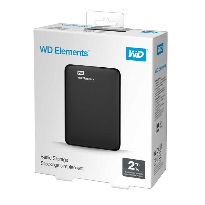 Внешний жёсткий диск WD Elements 2Tb HDD 2шт