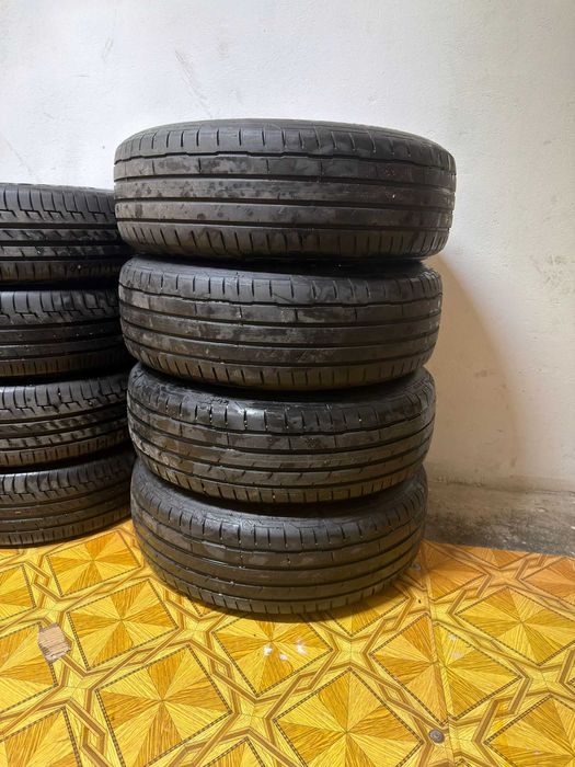 Jante 17 5x112 ET40 7J + 215/65 R17 Hankook vara Audi Q3