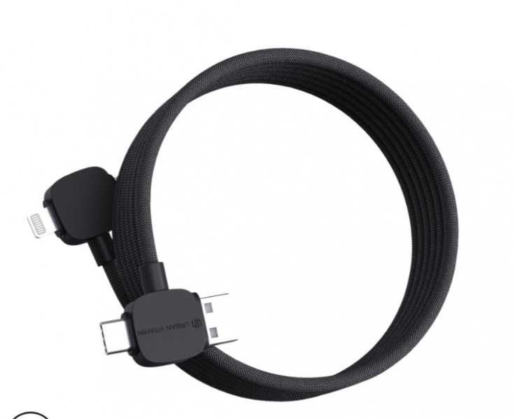 Cablu de încărcare 4 în 1 Stockton – 120 cm Usb-c iphone, nou, fast