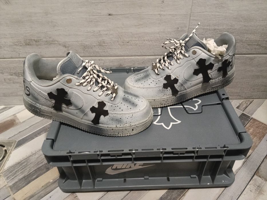 Chrome hearts x Nike Air Force обувки