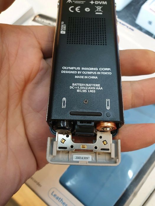 Ieftin olympus dm-670 negru reportofon de aluminiu 3 microfoane