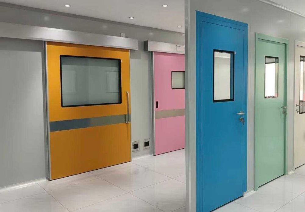 Раздвижные медицинский двери