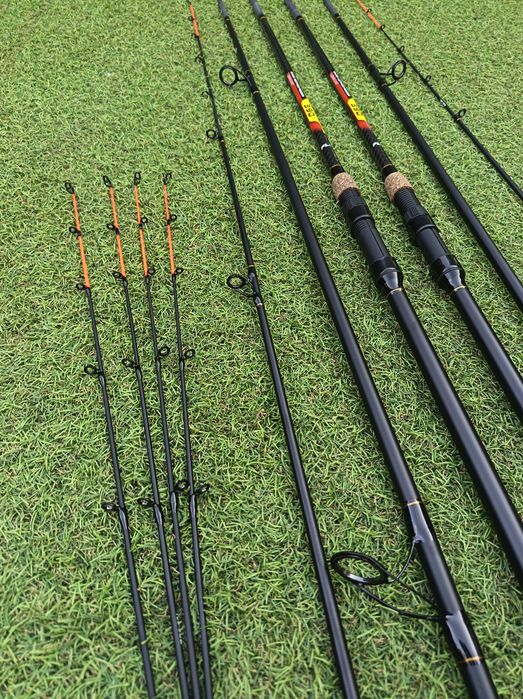 Set 2 Lansete Fl No Limit Method Feeder, 3.90m, 100-250g, 3+5buc