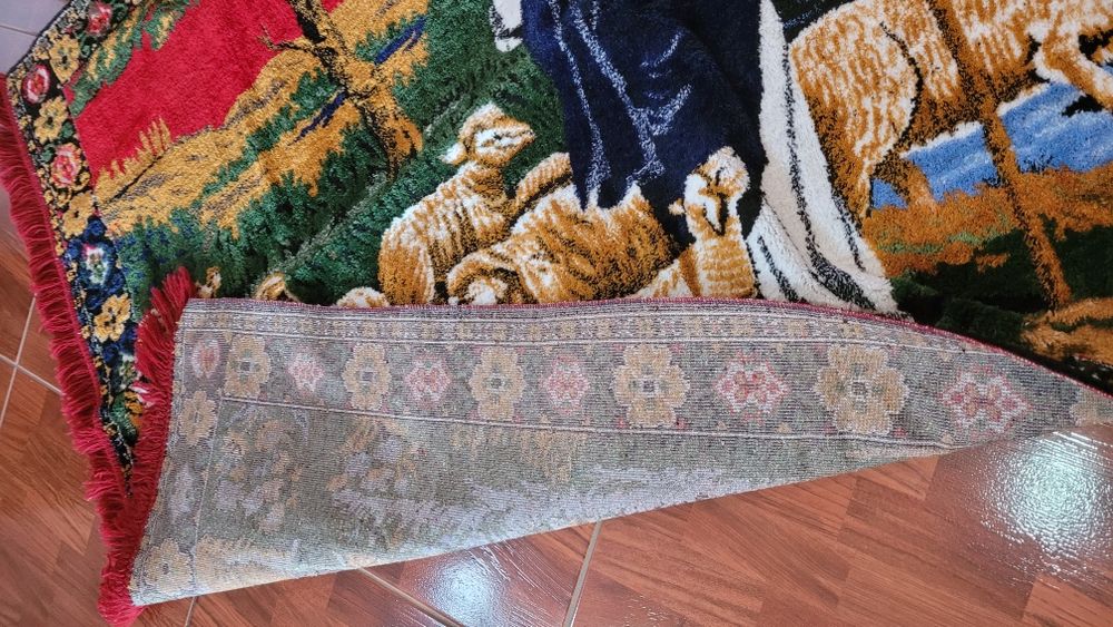 Carpeta tradiționala Isus cu oile