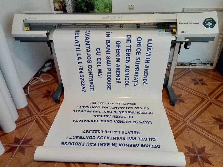 Materiale publicitare: bannere, autocolante etc