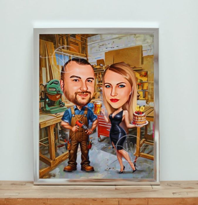 Дигитална Карикатура