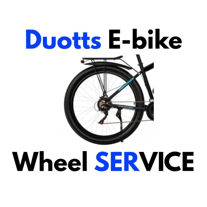 DUOTTS E‑bike SERVICE: Motor Battery Controller Hub/Mid‑Drive Brakes Delivery Courier Rider Glovo Tazz Wolt Bolt Food Biciclete Electrice Curier
