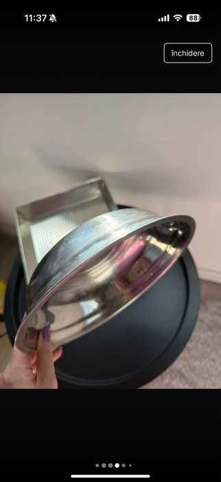 Tava aluminiu si castron