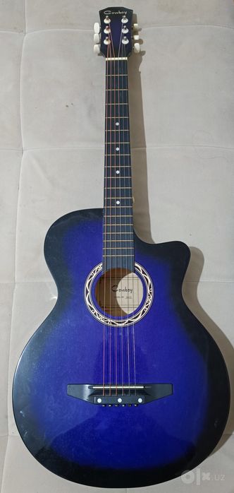 Гитар Гитара Cowboy 3810C, фиолетово-чёрная, с чехлом