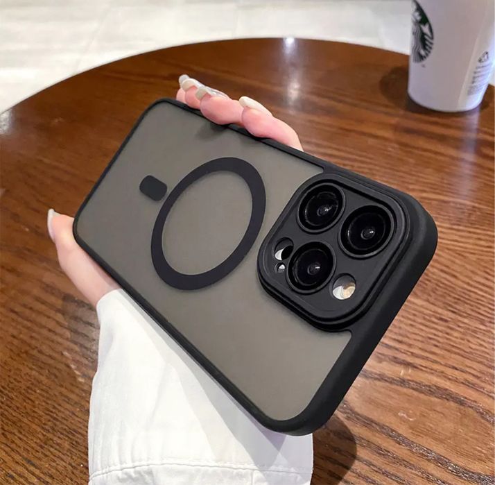 Husa Magsafe Camera Ptotect Full Iphone 11/12/13/14/15/16 PRO MAX PLUS