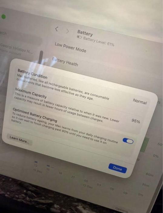 Macbook Pro M1 / 16 RAM/ 512SSD