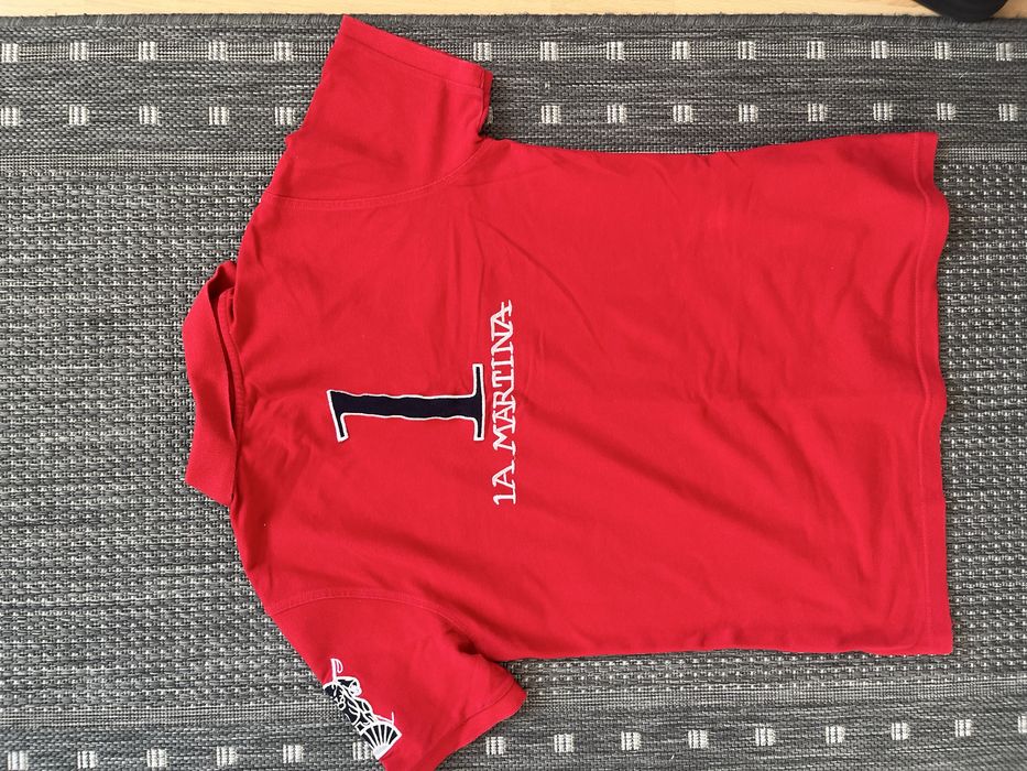 red La Martina polo shirt