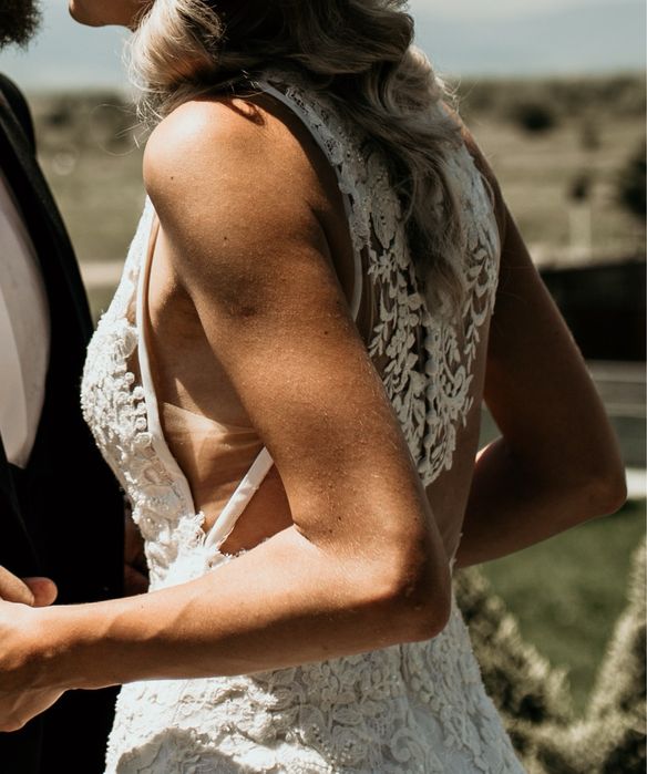 Vand rochie de mireasa tip sirena