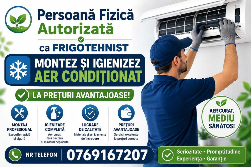 Persoană Fizică Autorizată Ca Frigotehnist