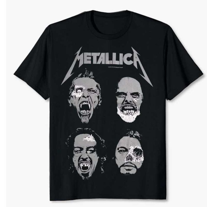 METALLICA мъжки и дамски тениски XS-6XL