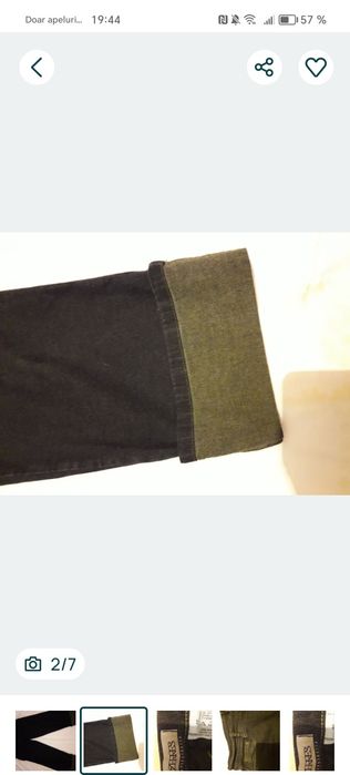Zeres pantaloni Jeans damă XL