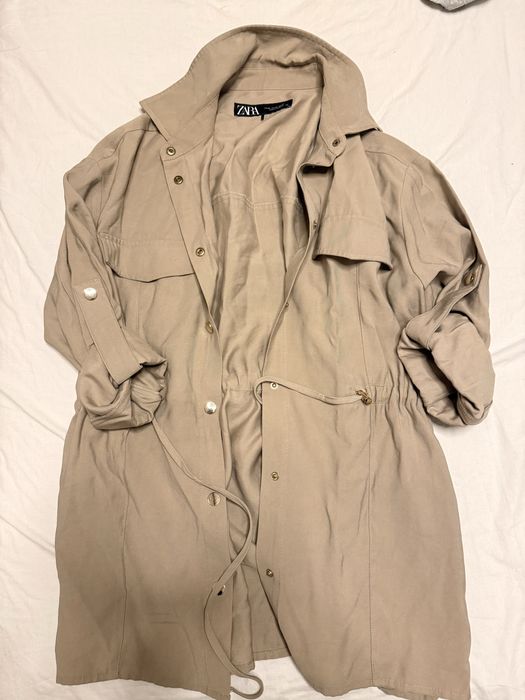 Зелено-кафява туника на Zara