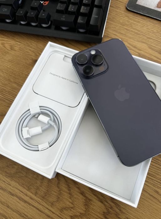 Iphone 14 pro max black 128 gb