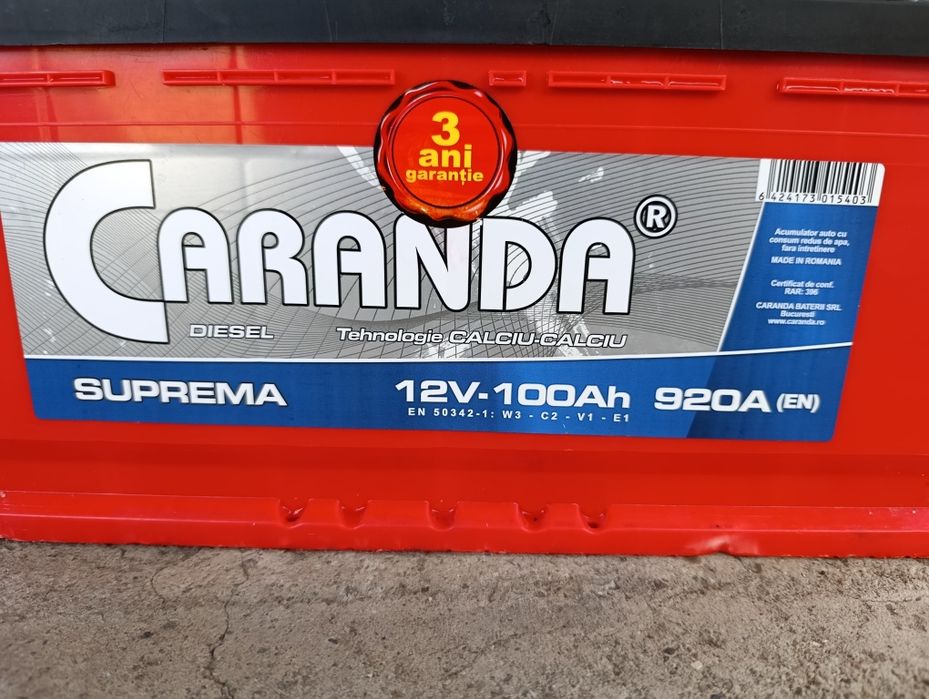 Baterie 12V - 100 AH