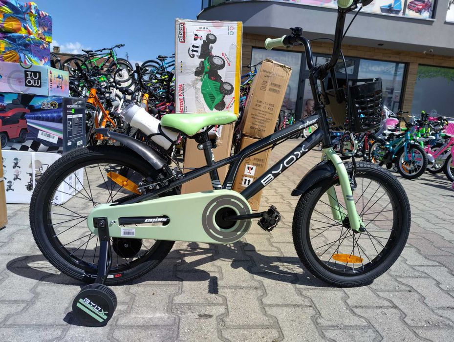 BYOX Велосипед 18" CYBER сив