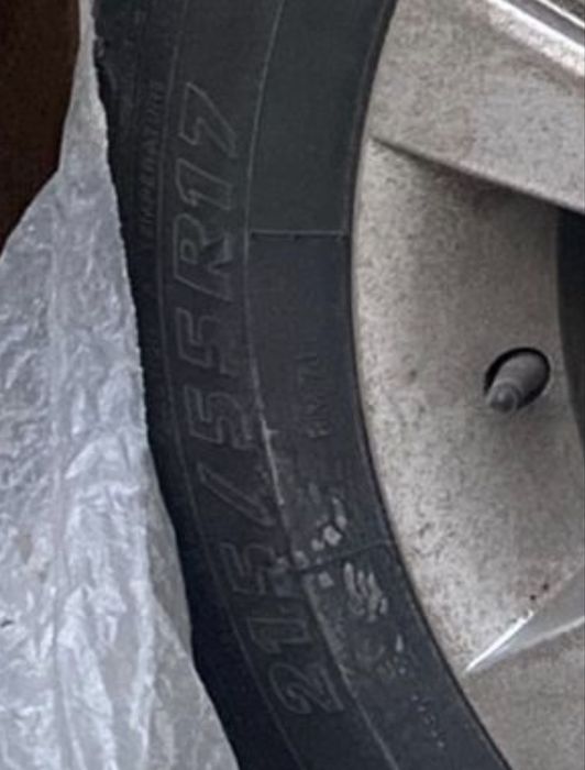 Продам летние шины R17 215/55