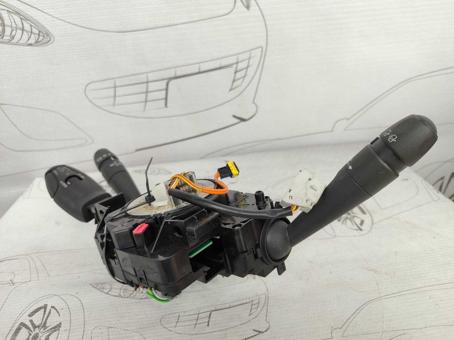 Ansamblu manete comenzi volan + spiră Peugeot 208 I 98081767ZD 2015 / [2012-2019] / (5B3)