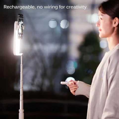 Висококачествна смарт стойка за телефон с осветление Viozon V6W