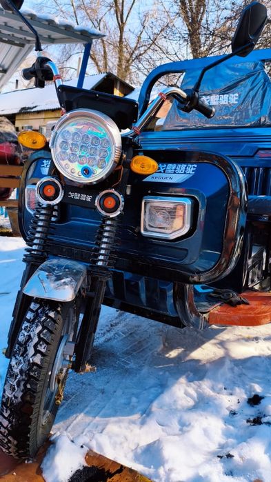 Электро Трицикл муравей мото грузовой скутера мото мопед трехколесный