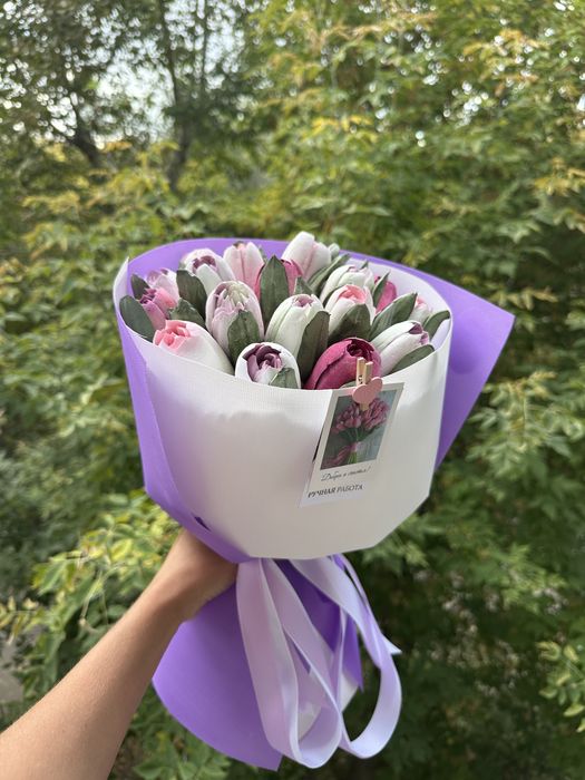 Зефирные Букеты съедобные