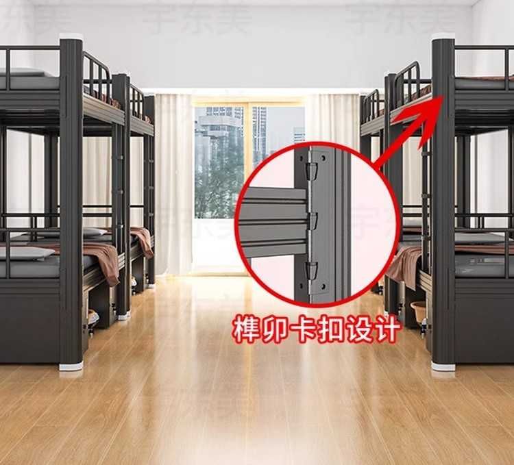 Двухъярусная кровать/ двух этажная кровать из нержавейки