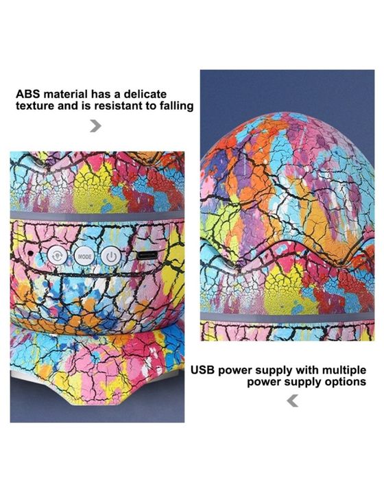 Многоцветен LED проектор с Bluetooth и дистанционно