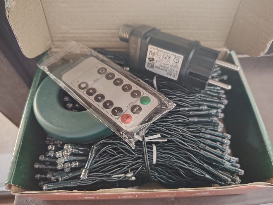 Lumini brad 480 leduri, 3m cu telecomanda