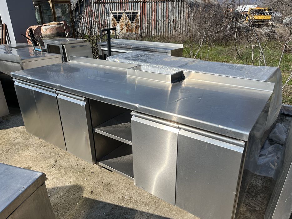 Работна маса неръждавейка