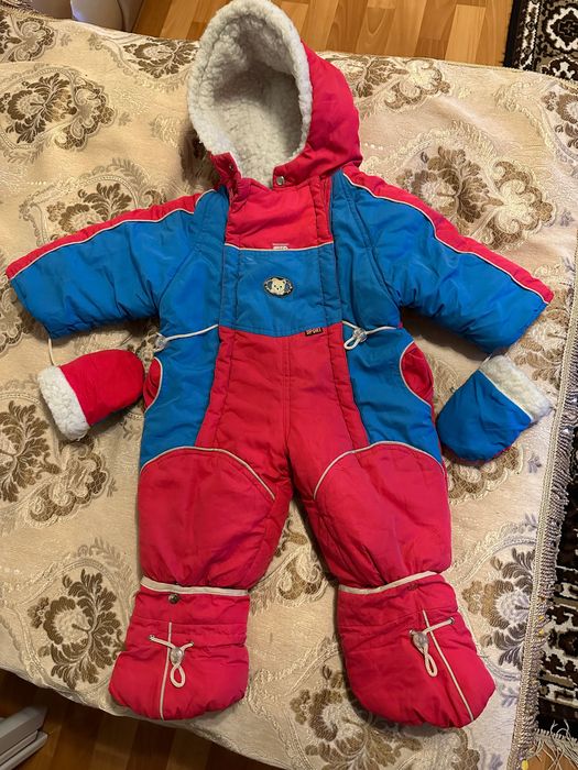 Детский зимний комбинезон