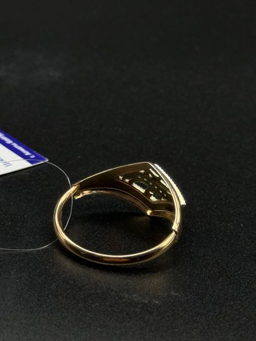 Золото 585  Кольцо Масса: 1,23