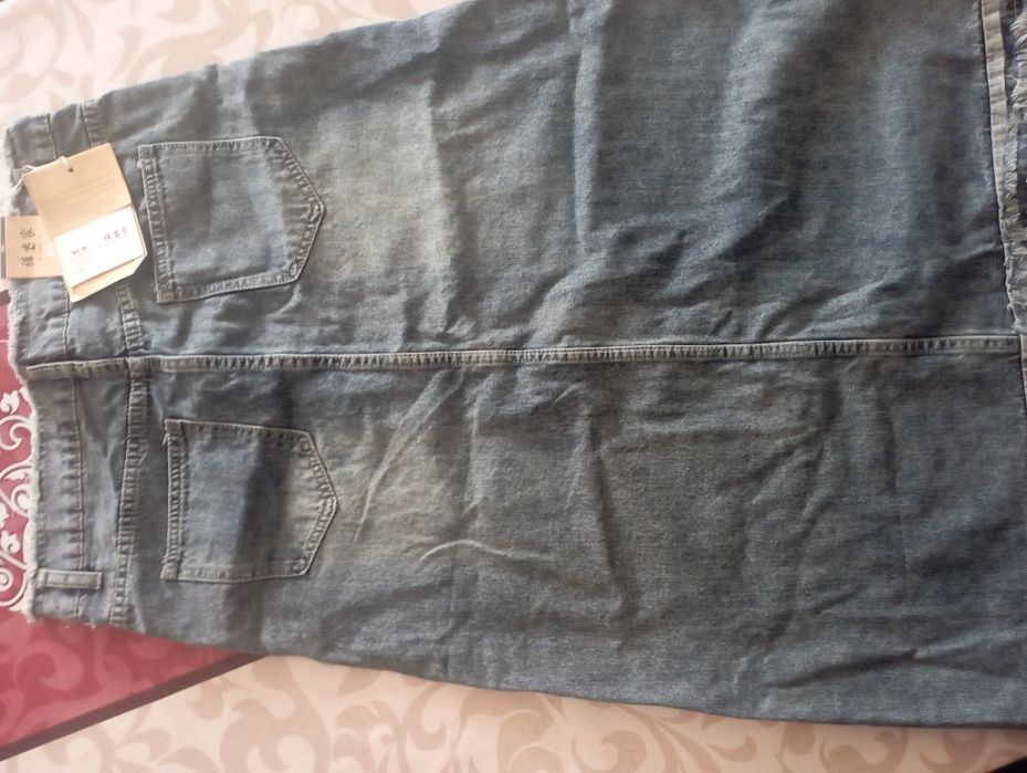 джынсовый юбка новый