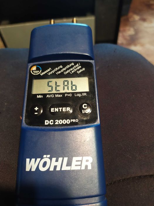 Компютърен уред за измерване на налягане WOHLER dc 2000 pro .