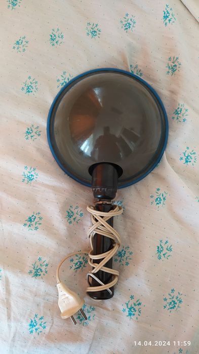 Синяя лампа новая