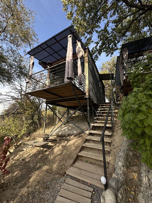 Домики посуточно с бассейном