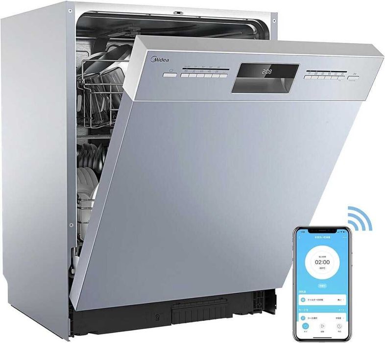 Съдомиялна за под плот MIDEA SU 5.35X14CS 60см.