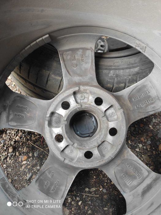 Джанти, 15 цола, 5-100 за VW