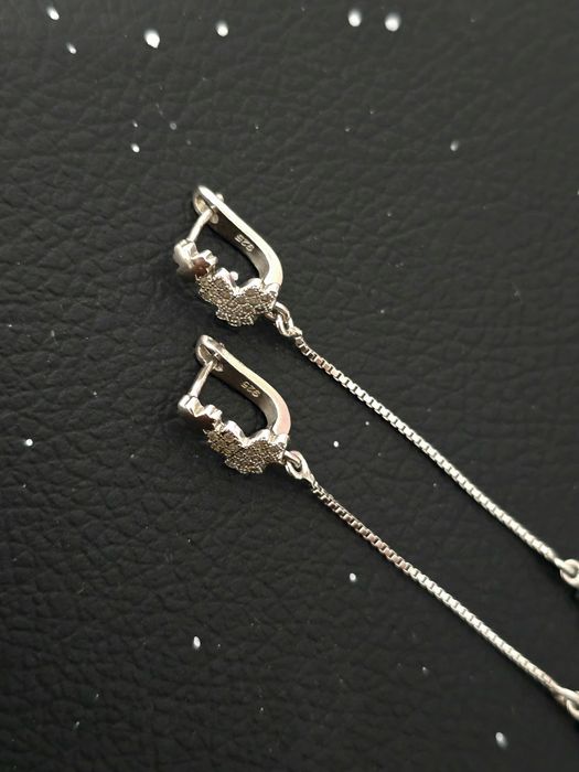 Cercei dama argint 925