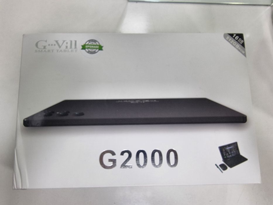 Sim kartali Smart planshet G-Vill G 2000 16/512 GB, 2 ta Sim Karta