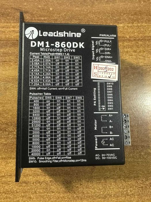 драйвер шагового двигателя DM1-860