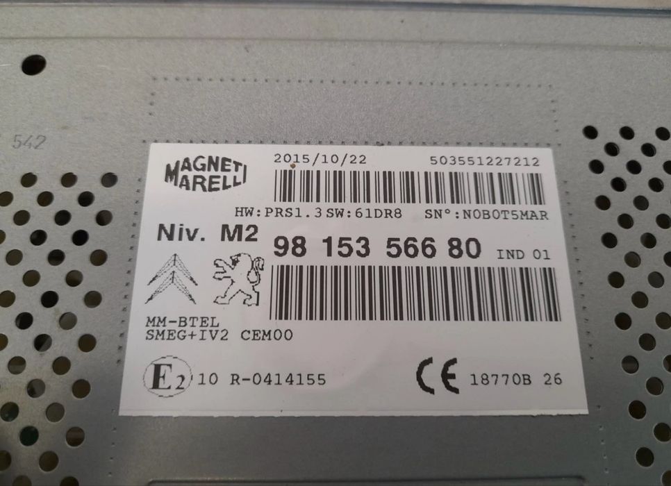 Carplay Android Auto peugeot citroen opel toyota original smeg rcc nac