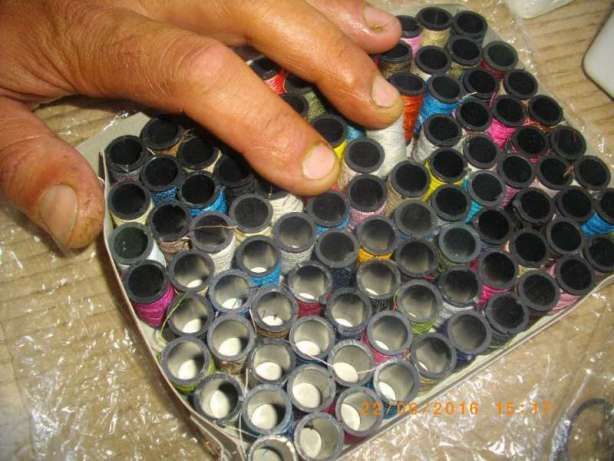 С Проблем-Нова Шевна Машина На Ток и На Батерии-Пълен Комплект