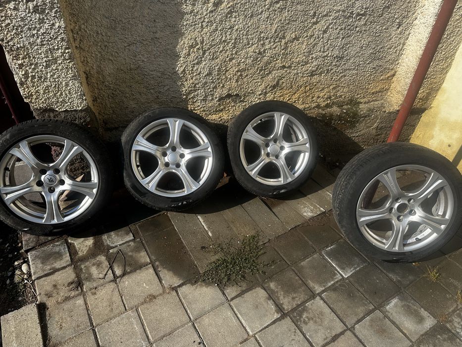 Jante R17 5x108 + Anvelope 205/50/R17 vara