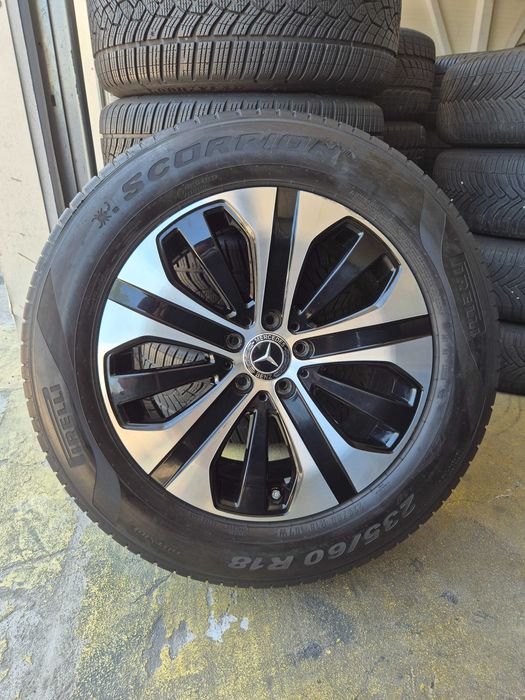 Roti Jante Anvelope VARA - 235/60/18 5x112 - OEM Mercedes GLC GLK W253 - Anvelope Pirelli Originale Senzori Presiune !