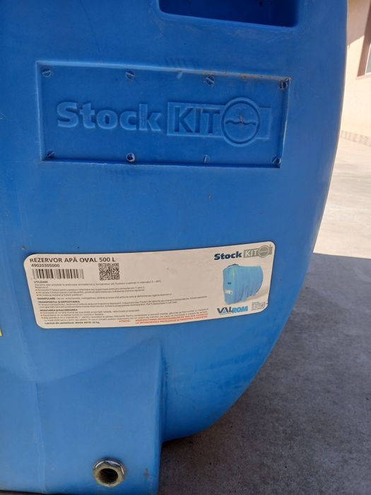 Butoi 500l din plastic almentar
